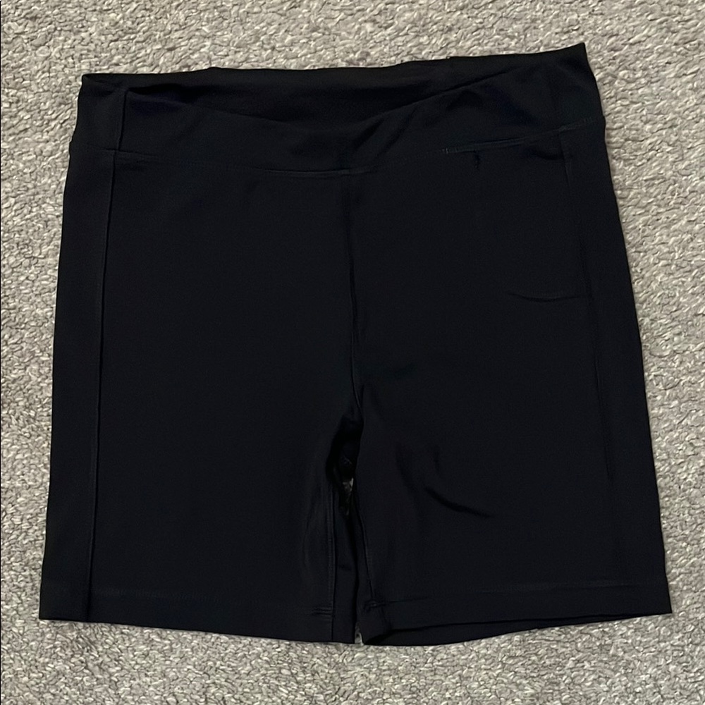 Women's Black Athletic Short